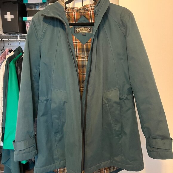 Dark Green Pendleton jacket - Picture 1 of 8